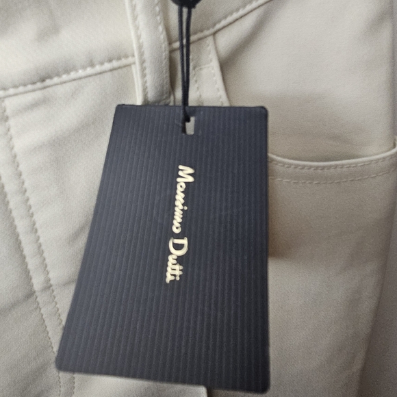 NWT Massimo Dutti Cream Pin Tuck Pants Size 4 - Picture 7 of 12
